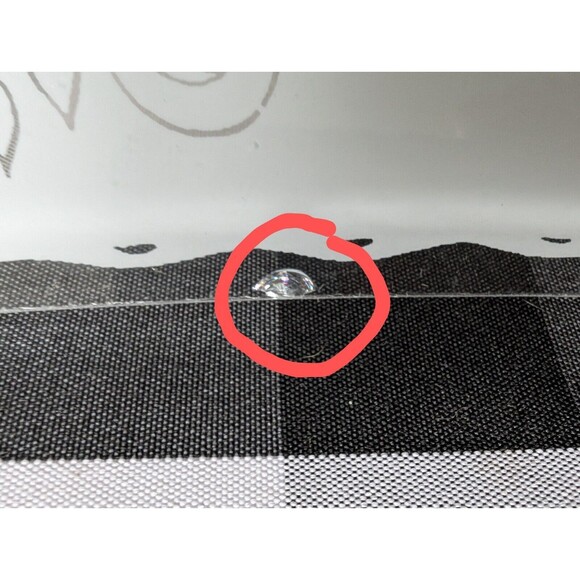 Vtg  Inspired Mid Century Scroll Pattern Square Glass Ceiling Light Shade 11.5 - Picture 4 of 7